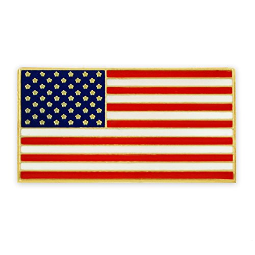 American Flag Pin with Magnetic Back
