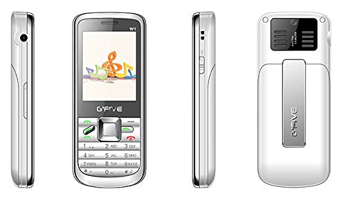 Surya Gfive Mobile Phone with Four Sim Having 3000 MAH Battery (White)