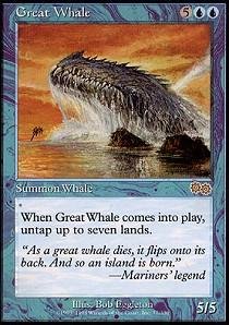 Magic: the Gathering - Great Whale - Urza's Saga