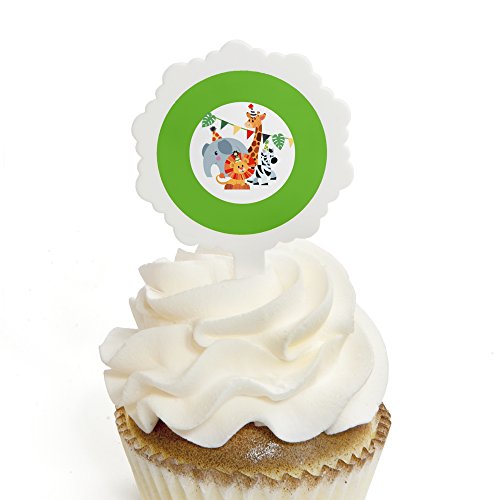 Algopix Similar Product 8 - Big Dot of Happiness Jungle Party