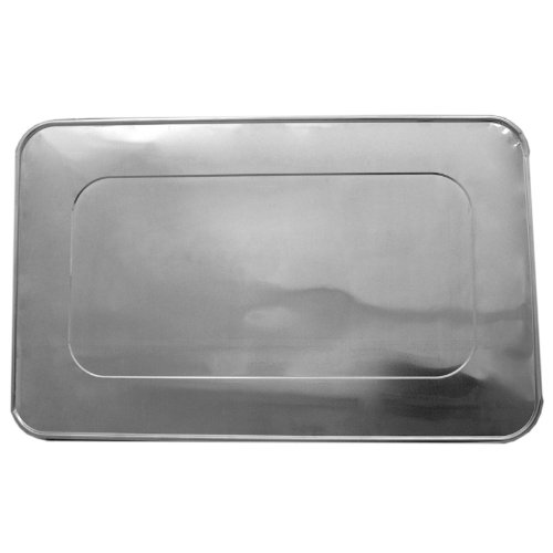 Durable Packaging Aluminum Foil Lids for Aluminum Steam Table Pans, Fits Full-Size Pans (1 Bags of 10) by A World of Deals®