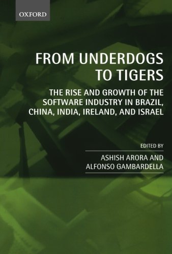 From Underdogs to Tigers: The Rise and Growth of the Software Industry in Brazil, China, India, Ireland, and Israel by Ashish Arora