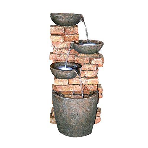 Algopix Similar Product 12 - Design Toscano Stacked Bricks Cascading