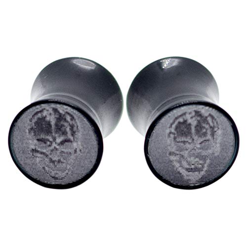 Algopix Similar Product 13 - Pierce2GO Black Acrylic Plugs with