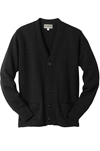 Ed Garments 383 Heavy Weight V-Neck Pocket Hemmed Cardigan