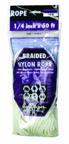 Algopix Similar Product 9 - Rope King BN1450 Braided Nylon Rope