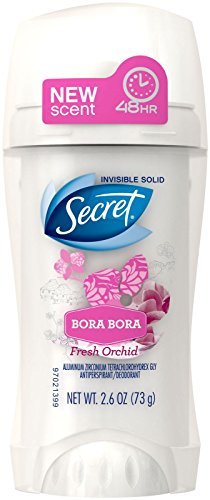 Secret Destinations Invisible Solid Women's Antiperspirant & Deodorant - Bora Bora Fresh Orchid - 2.6 oz