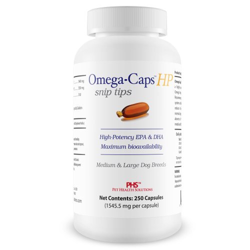

Omega-Caps HP Snip Tips for Medium & Large Breeds, 250 Caps