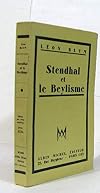 Broch&eacute; - Stendhal et le beylisme