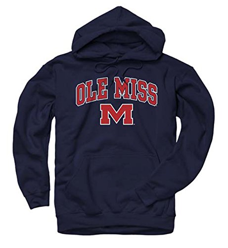 Ole Miss Rebels Arch with Logo Hooded Sweatshirt