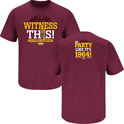 Cleveland Cavaliers Fans. Witness This! Champions Adult & Youth T Shirt SHIPS SAME DAY (Sm-5X)