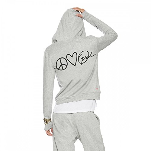 Peace Love Oprah Fleece Zip Hoodie