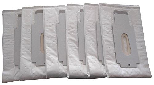Oreck Type CC HEPA Vacuum Filter Bag, For Style 713 or Type CC Upright Vacuum (6 Bags) By Vacow ClearFlow TM