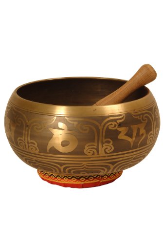 Algopix Similar Product 4 - DOBANI Decorated Singing Bowl 7 34 
