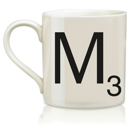 Scrabble Mug - Letter M