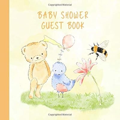 Baby Shower Guest Book: Keepsake With Bonus Gift List To Record Messages For Parents and Baby