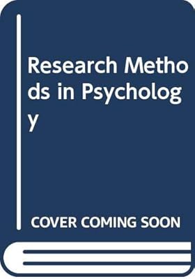 Research methods in psychology