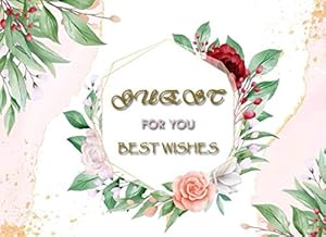 Bridal Shower Guest Book: Vintage flower wedding dridal shower guest book and giftlog 8.25"x6" 120 pages. by Muyassar C.