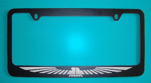 Ford Thunderbird Black License Plate Frame (Zinc Metal)