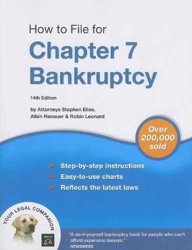 How to File for Chapter 7 Bankruptcy by Stephen Elias Attorney