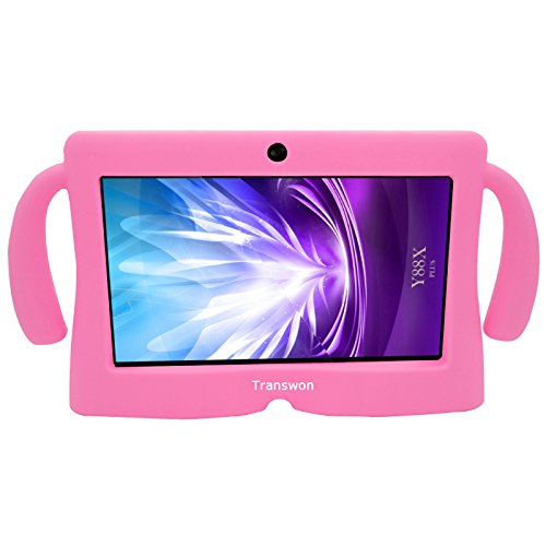 Transwon [Big Ears] Silicone Case for Sdeals. Dual Core Google Android 4.4 KitKat Tablet PC, Google Android 4.4 Tablet 7