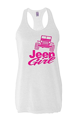 Artix Jeep Girl - Best Selling Popular Gifts Series Ladies' Slim Fit Racerback Tank