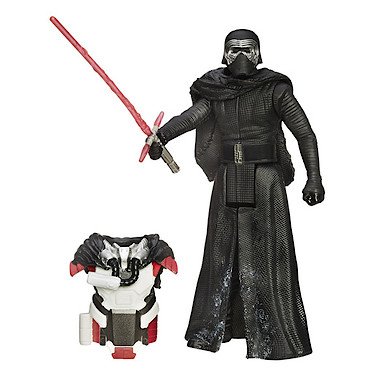 Hasbro - B3888 - Star Wars : The Force Awakens - Kylo Ren - Figura 9 cm + Armadura