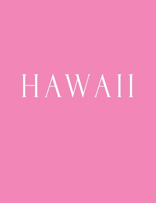Hawaii: Decorative Book to Stack Together on Coffee Tables, Bookshelves and Interior Design | Add Bookish Charm Decor to Your Home | Stack Deco Books ... Your unique Fashion Design style | Hawaii by Bookish Charm Decor