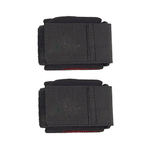 

TOOGOO(R) 2 Pcs Adjustable Black Neoprene Wrap Detachable Closure Wrist Support