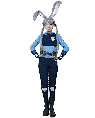Miccostumes Womens Judy Hopps Cosplay Costume (Women S)