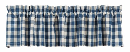 Algopix Similar Product 20 - IHF New Valance Picnic Blue Design