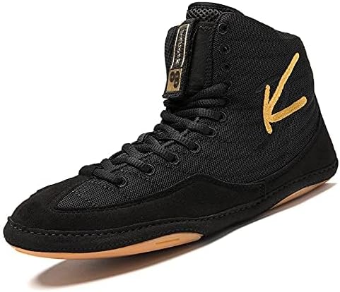 Men's Women's Boxing Wrestling Shoes Youth Combat Boxers Trainer Breathable Fighting Competition Shoes For Athletic Fitness_vogvips.com