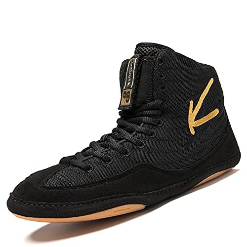 Men's Women's Boxing Wrestling Shoes Youth Combat Boxers Trainer Breathable Fighting Competition Shoes For Athletic Fitness_vogvips.com