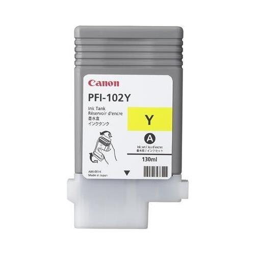 CNM0898B001AA - Canon Yellow Ink Tank For imagePROGRAF iPF500, iPF600, and iPF700 Printers
