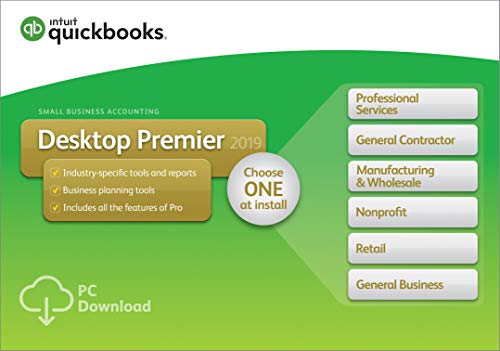 Algopix Similar Product 9 - QuickBooks Desktop Premier 2019 PC