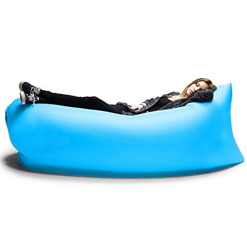 Outdoor Convenient Inflatable Lounger Nylon Fabric Sleeping Compression Air Bag