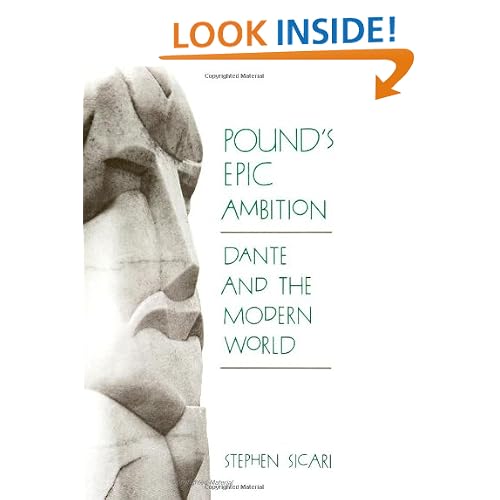 Pound's Epic Ambition: Dante and the Modern World (Suny Series, the Margins of Literature)