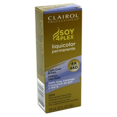 

Clairol Professional Liquicolor Perm 4A/46D Light Cool Brown 2oz