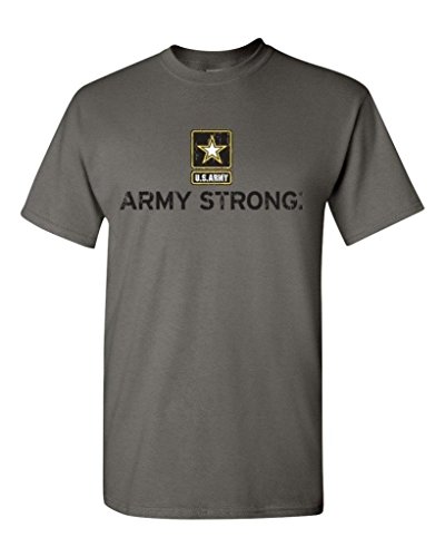 Artix Army Strong US Army Unisex T-Shirt Cool Shirts X-Large Dark Heather