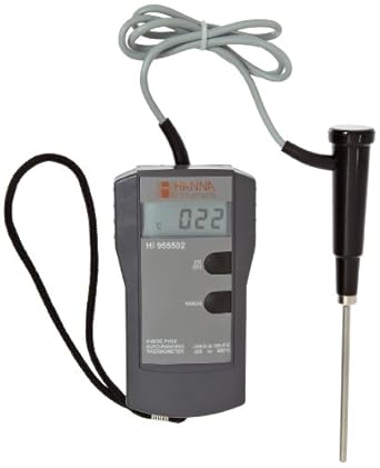 Hanna Instruments HI955502 4-Wire Pt100 Thermometer with Fixed Probe ...