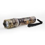 Guard Dog Security Diablo Military Edition Camo 160 Lumen Tactical Flashlight with Stun Gun, Camouflage