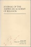 Journal of the American Academy of Religion, vol. LV, no. 1, Spring 1987