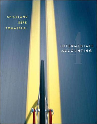 Intermediate Accounting Revised 4th Edition by J. David Spiceland