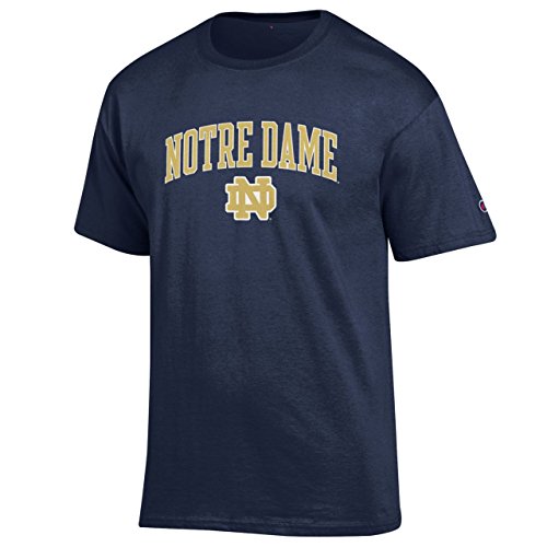 Notre Dame Fighting Irish Adult Arch Logo T-Shirt - Navy