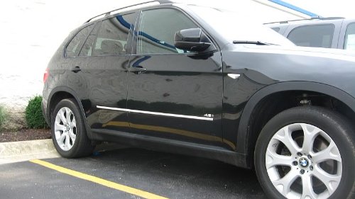 

2010-2012 FORD TAURUS CHROME SIDE / DOOR TRIM MOLDINGS 2PC 2011 10 11 12