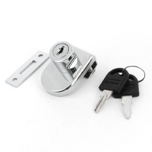 Showcase Display Cabinet Glass Door Lock Replacement w 2 Keys