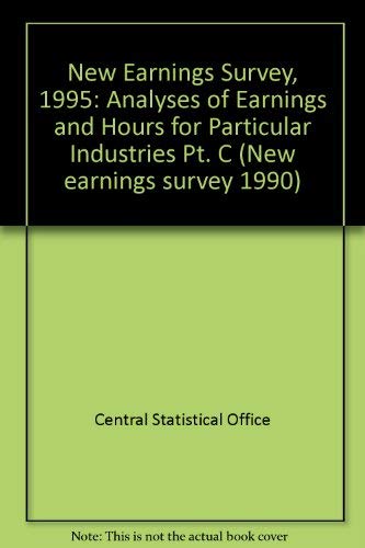 New Earnings Survey 1995 (New Earnings Survey 1995) by Great Britain