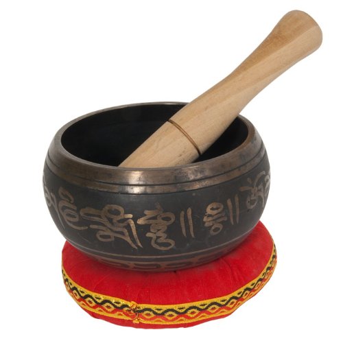 Algopix Similar Product 2 - DOBANI Decorated Singing Bowl 4.25"