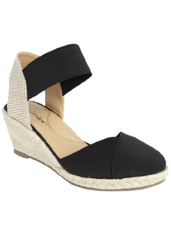 Comfortview Women's Wide Abra Espadrille