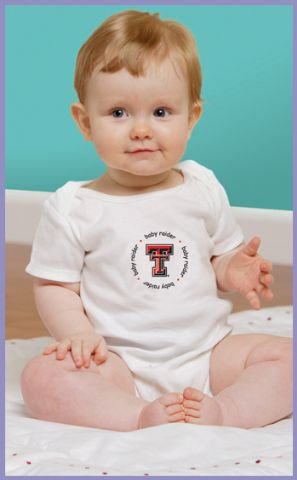 Algopix Similar Product 6 - Texas Tech Red Raiders NCAA Onesie 36